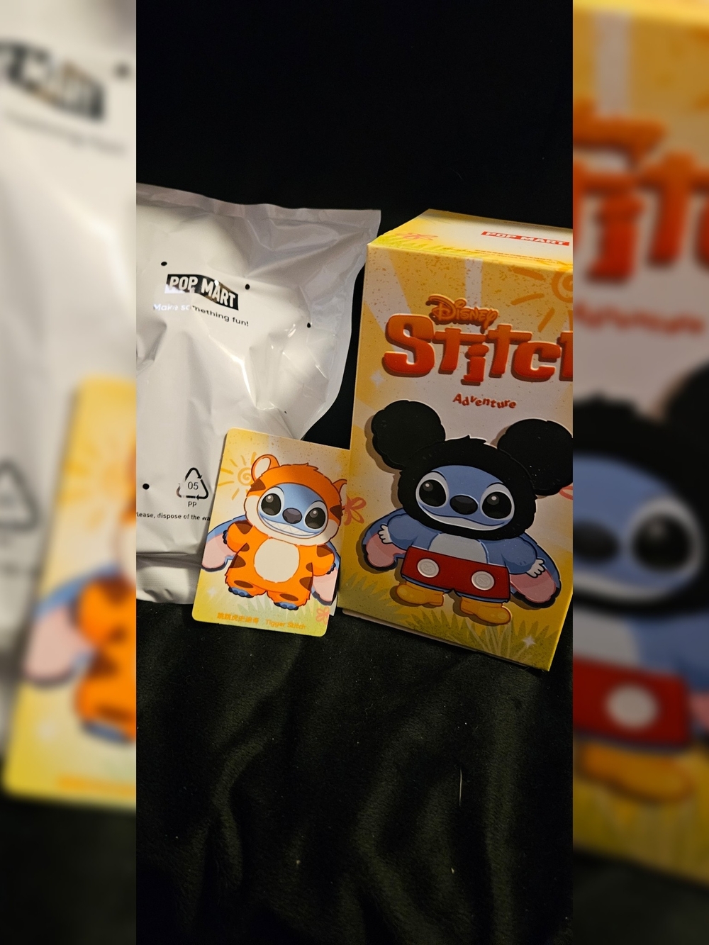 Disney Stitch Adventure Collectible Box and Costume Card - Tigger